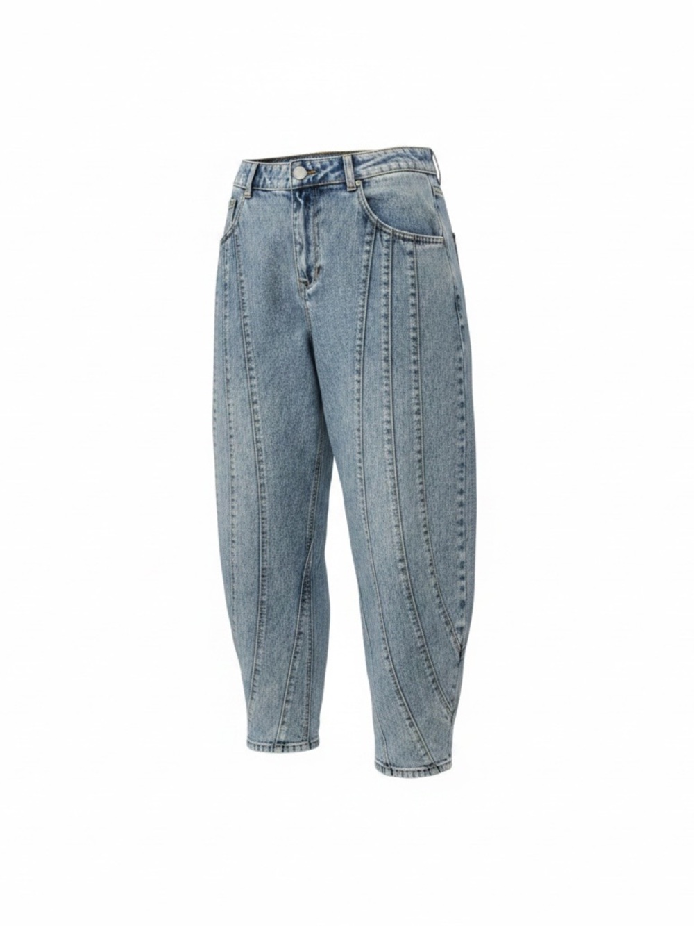 Torrid High Rise Barrel Jean